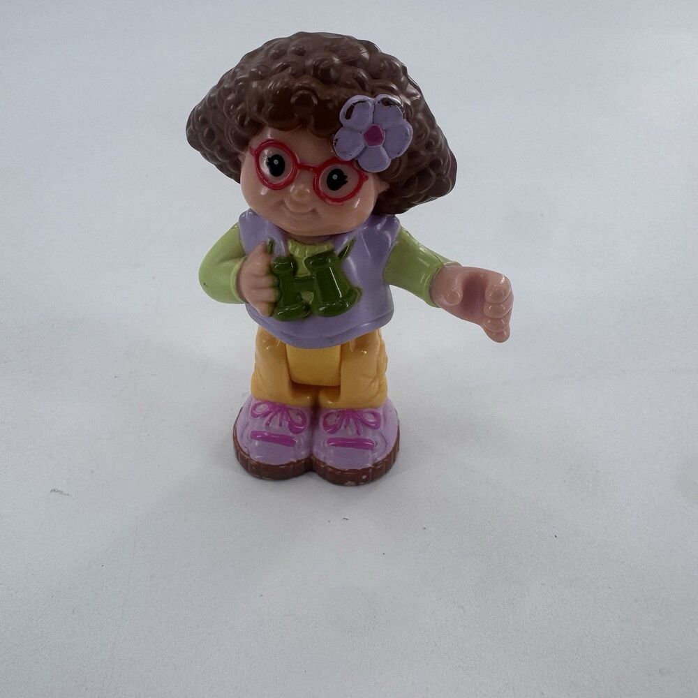 Fisher-Price Little People Sarah Lynn's Friend Maggie Camping Adventure Toy Doll